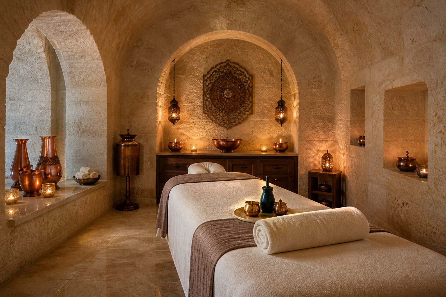 Cappadocia spa massage room